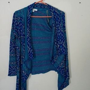 Say what blue cover tunic